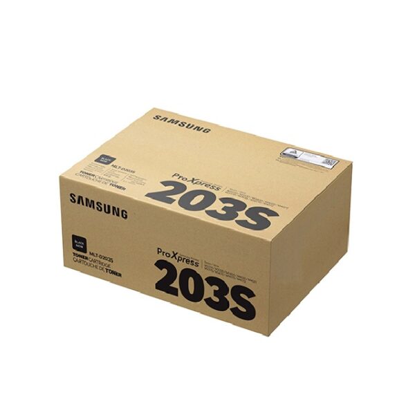 حبر سامسونج MLT-D203S أسود أصلي Samsung MLT-D203S Original Black Toner Cartridge