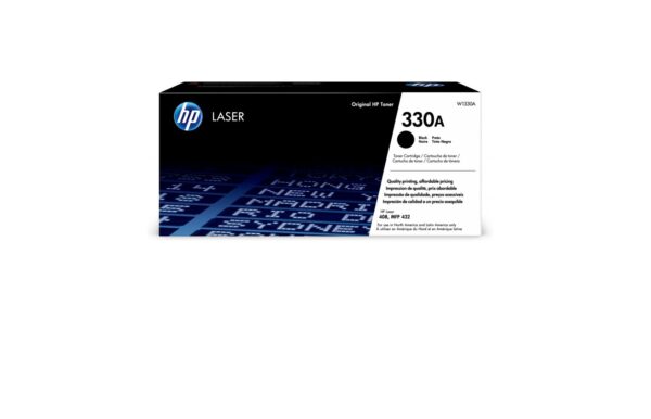حبر إتش بي 330A أسود أصلي (W1330A) HP 330A (W1330A) Original Black Toner Cartridge