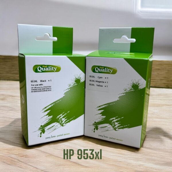 طقم أحبار اتش بي 953XL  – HP 953XL Ink Cartridge Set (4 Colors)