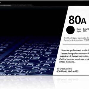 حبر ليزر أسود اتش بي 80Aحبر ليزر أسود اتش بي 80A متوافق HP 80A Black Compatible LaserJet Toner Cartridge