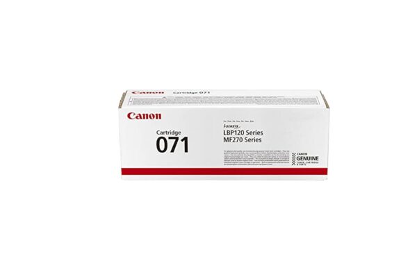 حبر ليزر كانون أسود 071 أصلي - Canon 071 Black Original Laser Toner