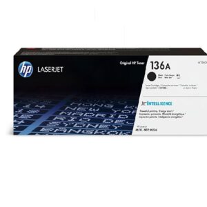 حبر ليزر أسود أصلي HP 136A – Original HP 136A Black Toner Cartridge