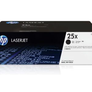 حبر ليزر أسود متوافق HP 25X – Compatible HP 25X High Yield Black Toner Cartridge (CF325X)