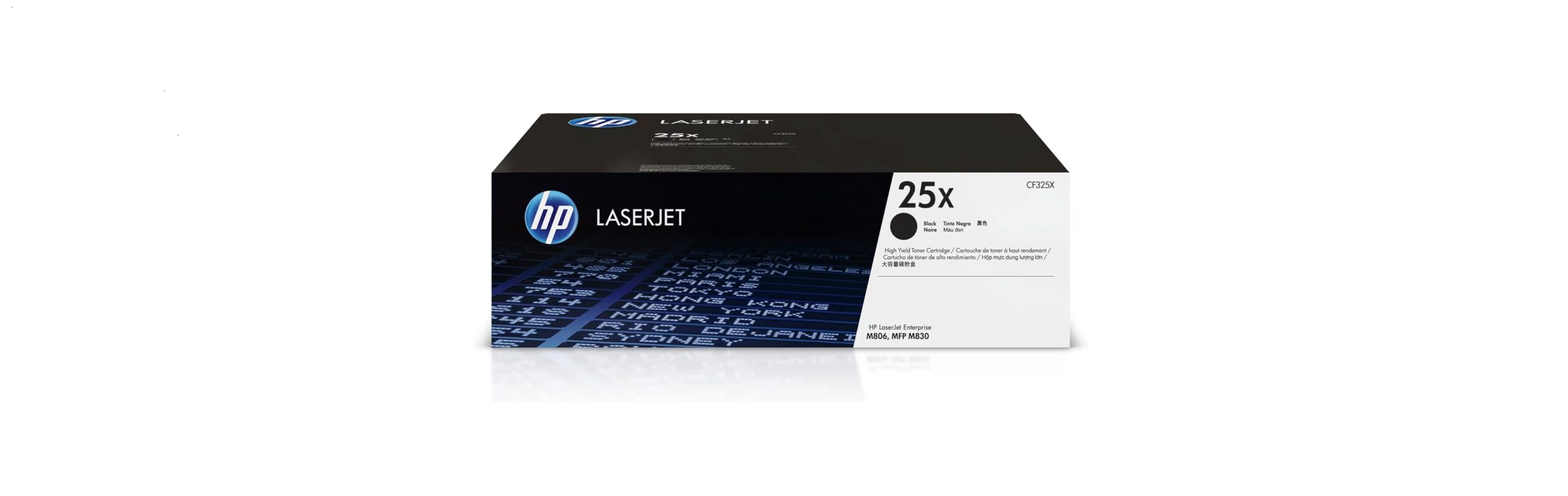 حبر ليزر أسود متوافق HP 25X – Compatible HP 25X High Yield Black Toner Cartridge (CF325X)