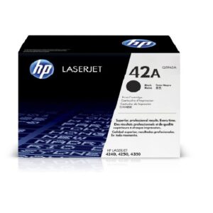 حبر ليزر أسود أصلي HP 42A – Original HP 42A Black LaserJet Toner Cartridge (Q5942A)