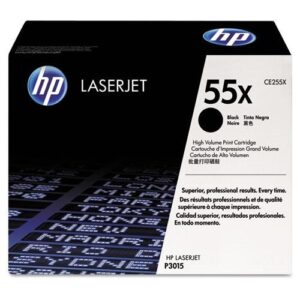 حبر ليزر أسود عالي الإنتاجية HP 55X – Original HP 55X High-Yield Black Toner Cartridge