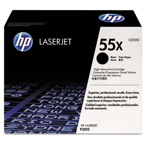 حبر ليزر أسود عالي الإنتاجية HP 55X – Original HP 55X High-Yield Black Toner Cartridge