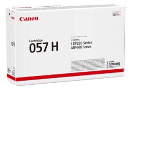 حبر ليزر أسود أصلي كانون Canon 057H – Original Canon 057H Black Laser Toner