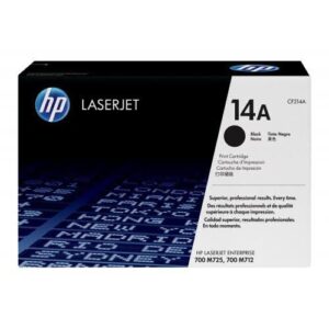 حبر ليزر أسود أصلي HP 14A – Original HP 14A Black Toner Cartridge (CF214A)