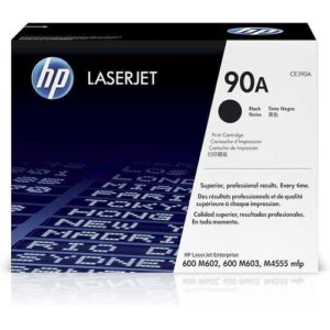 حبر ليزر أسود أصلي اتش بي HP 90A – Original HP 90A Black Toner Cartridge (CE390A)