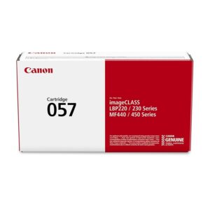 حبر ليزر أسود أصلي كانون Canon 057 – Original Canon 057 Black Toner Cartridge