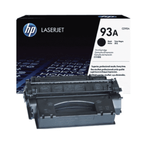 حبر ليزر أسود أصلي HP 93A – Original HP 93A Black Toner Cartridge (CZ192A)