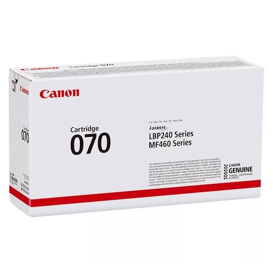 حبر ليزر أسود أصلي Canon 070 – Canon 070 Original Black Toner Cartridge