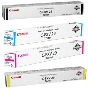 طقم حبر ألوان أصلي Canon EXV29 – Canon EXV29 Original Colour Toner Cartridge Set