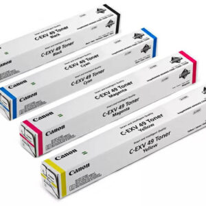 طقم حبر ألوان أصلي Canon EXV49 – Canon EXV49 Original Colour Toner Cartridge Set