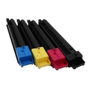 طقم أحبار ألوان متوافق لطابعة Kyocera 2551Ci – Compatible Kyocera 2551Ci 4-Color Toner Cartridge Set (TK-8325 / TK-8329)