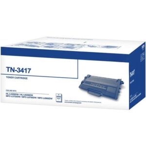 خرطوشة حبر ليزر سوداء متوافقة Brother TN-3417 Compatible Brother TN-3417 Black Toner Cartridge