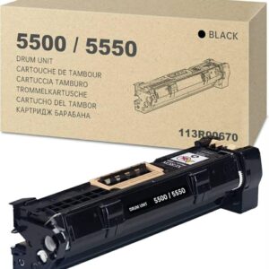 درام ليزر أسود متوافق لطابعات Xerox Phaser 5500 / 5550 – Compatible Xerox Phaser 5500/5550 Black Drum Unit