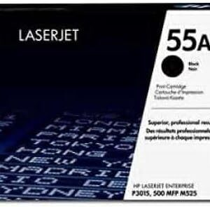 حبر ليزر أسود HP 55A CE255A متوافق لطابعات HP LaserJet P3015 HP 55A compatible toner CE255A black for HP LaserJet P3015