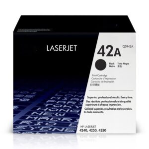حبر ليزر HP 42A (Q5942A) متوافق عالي الجودة – Compatible Black Laser Toner Cartridge HP 42A (Q5942A)