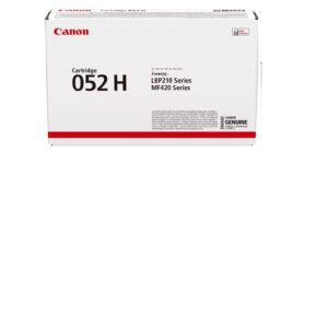 حبر ليزر كانون Canon 052H (CRG-052H) أصلي عالي الجودة – Original Canon 052H (CRG-052H) Black Laser Toner Cartridge