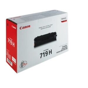 حبر ليزر كانون Canon 719H أصلي عالي السعة – Original Canon 719H High Yield Black Laser Toner Cartridge